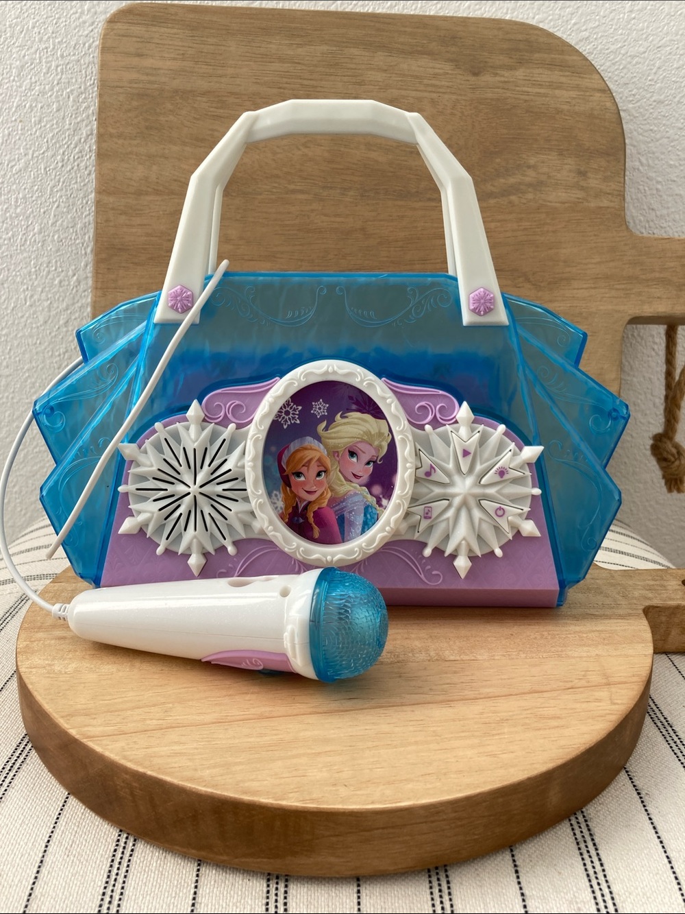 SALE! Disney Frozen Blue, Purple and White Kids Karaoke Purse